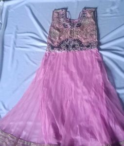 Beautiful Pink Ethnic Gown
