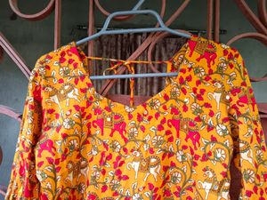 Very Soft Cotton Kurta And Dupatta