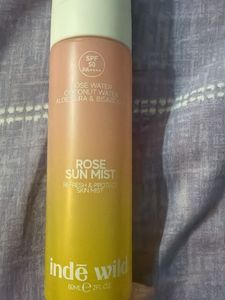 Inde Wild Rose Sun Mist SPF 50