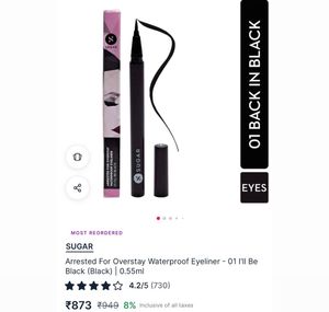 SUGAR black liquid eyeliner