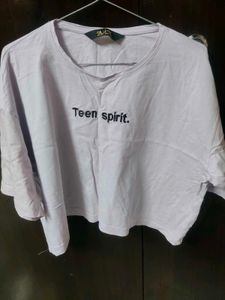 Crop T-Shirt "Teen spirit"