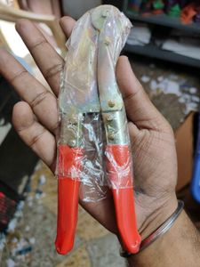 Heavy Duty Areca Nut Cutter with Red Handle