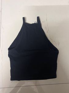 Sleek Black Tank Top H&M size XS
