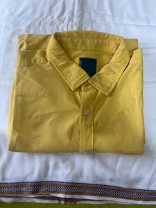 Yellow Casual Shirt for Men | 3XL