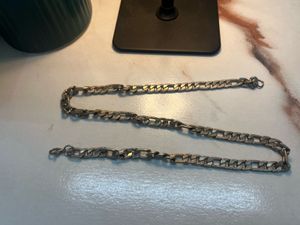 Set of 3 Beaded Bracelets and chain