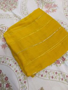 Yellow Embroidered Suit piece