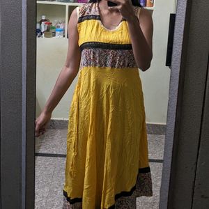 Yellow Kurti