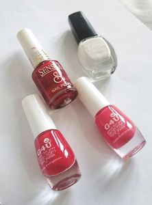 4- Combo Nail Polish Set 💅
