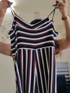 Striped Jumpsuit