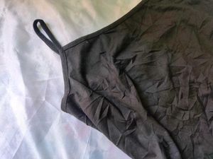 Black Spaghetti Strap Dress