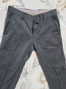 Van Heusen Grey Formal Pant