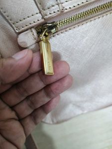Eske Solid Satchel Handbag..