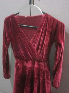 Elegant Velvet Maxi Dress