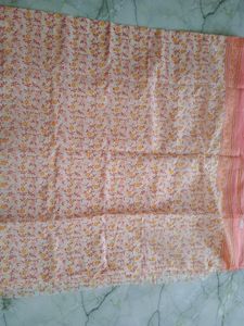 beautiful cotton navari saree.