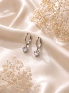 Heart Drop Earrings