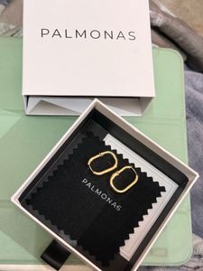 Palmonas Gold Hoop Earrings
