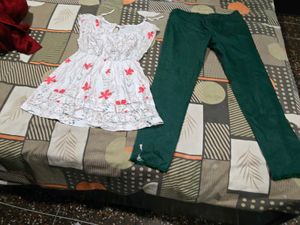 short' Dress & Pants Set