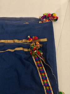 Embellished Blue Dupatta