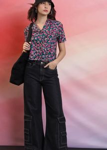 Cute Floral Print top
