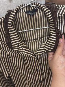 Vintage Striped Blouse