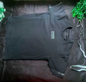 Men's Stylish Black T-Shirt