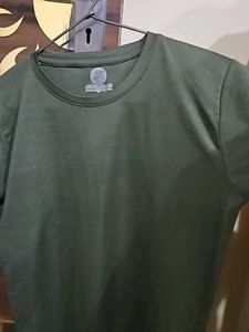Olive Green Half Sleeve TSHIRT