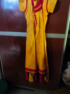 Yellow &amp; Pink Kurta