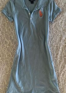Ralph Lauren Light Blue Polo Dress