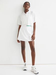 H&amp;M Sport White Polo Shirt