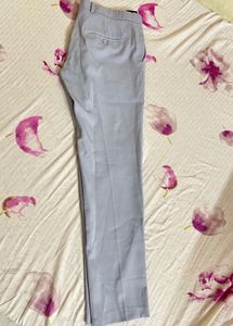 Men's Grey Stretchable Formal Pants