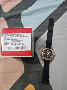 Kappa Analog Watch - Gold Tone