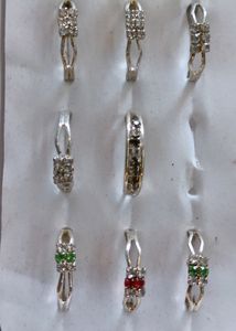 Vintage Assorted Costume Rings 8 Nos
