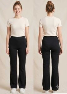 Black Flare Pants