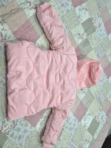 Cute Pink Padded Girls' Jacket