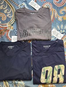 3 Pack SHEIN Graphic T-Shirts