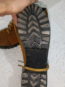 Stylish Brown Suede Lace-Up Boots