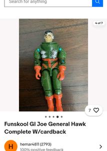 Funskool GI Joe General Hawk