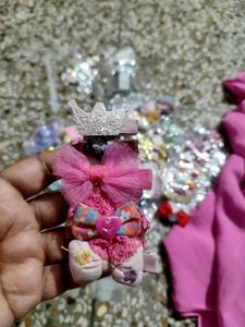 Sparkly Hair Clips Set