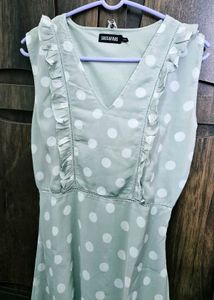 Polka Dot Midi Dress