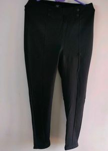 Black High-Waisted formal pant