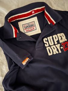 Superdry Men's Navy Polo T-Shirt