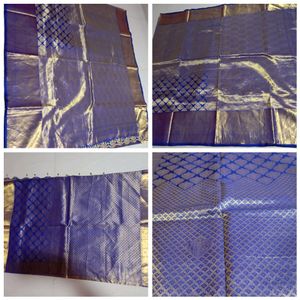 Pure Gold Jari kanchipuram silk sarees