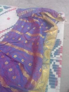 mini Banarasi Silk Sareesize 26