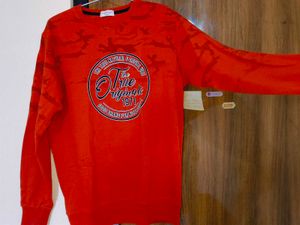 Red Camouflage Sweatshirt