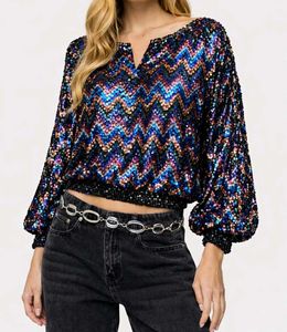 Sequin Party Wear Top