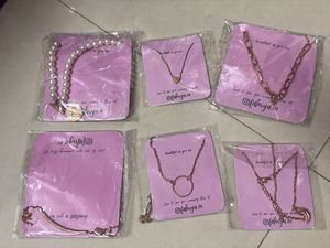 Set of 6 Trendy Necklaces & Bracelets