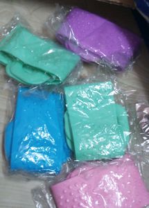Silicon Bath Body Back Scrubber- Combo Pack Of 2