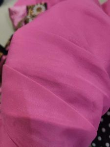 Pink Embroidered kurta with heavy embroidery very