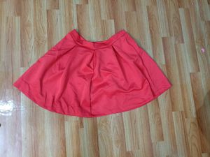 Red Mini Skirt