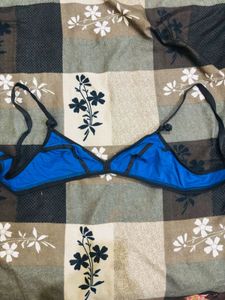 Blue bra